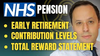 NHS Pension  Early Retirement Contribution Levels amp Pay Band Examples  Total Reward Statement [upl. by Goldshell]