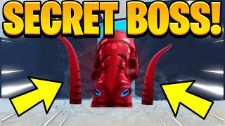 How To Find SECRET BOSS In The Strongest Battlegrounds UPDATE Roblox [upl. by Shira]