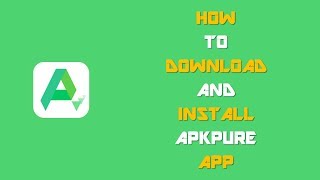 How To Download amp Install ApkPure App [upl. by Fiel]