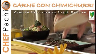 Receta Carne Asada  Comida Deliciosa Dieta Exitosa  Chef Pachi [upl. by Nirahs]