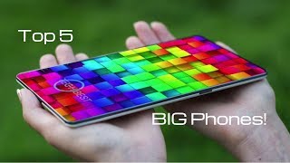 Biggest Phablet Phones 2018  Top 5 66inch  71inch [upl. by Yeffej]