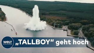 TALLBOY Besonders schwere Weltkriegsbombe in Swinemünde gesprengt [upl. by Oleusnoc]