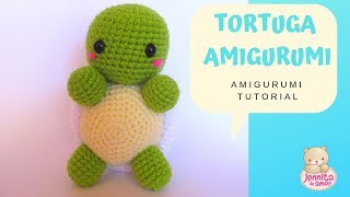 TORTUGA TIERNA Amigurumi Tutorial Curso [upl. by Duthie909]