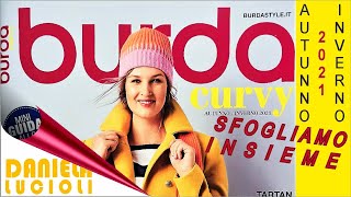 BURDA CURVY AUTUNNO INVERNO 2021 SFOGLIAMO INSIEME MODELLI SUPERFEMMINILI [upl. by Rats444]