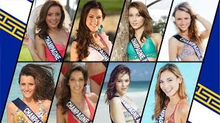 PALMARES DES REGIONS Miss ChampagneArdenne 20102017 👸 [upl. by Arras]