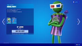 Kernel Poppy Skin FORTNITE ITEM SHOP LIVE NEW SKINS Fortnite Item Shop Update [upl. by Pfeifer]