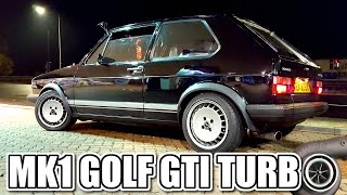 🐒 INSANE MK1 GOLF GTI TURBO 320BHPTONNE [upl. by Bettina489]