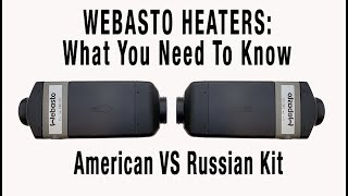 5 Webasto Russian Air Top 2000 STC vs North American kit [upl. by Rizas670]