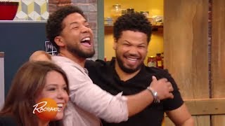 Jussie Smollett’s Reaction to His BIG InStudio Surprise Will Make You Smile  Rachael Ray Show [upl. by Gisele349]