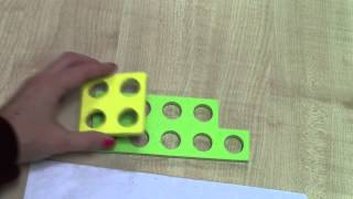 Subtracting by comparing using numicon [upl. by Patman21]