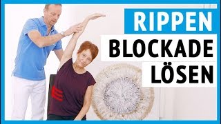 Rippenblockade lösen  3 einfache Übungen  Für zu Hause [upl. by Yul426]