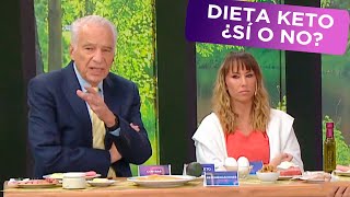 DIETA KETO ¿SÍ O NO Alberto Cormillot y Estefi Pasquini explicaron toda la verdad sobre el tema [upl. by Oelc]