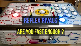 reflex rivals game test 12 player sports arcade amp entertainment console to match agility and speed [upl. by Halet]