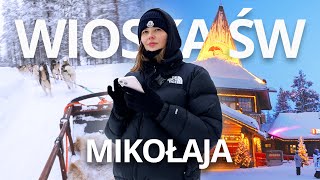 WIOSKA ŚWIĘTEGO MIKOŁAJA ZAPRZĘG HUSKY SANTA VILLAGE  ROVANIEMI LAPONIA  VLOG 3 [upl. by Okire]