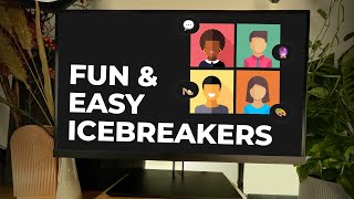 4 Fun and Easy Icebreakers to Kick Off an Online Session [upl. by Enirehtacyram]