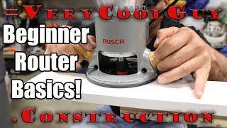 Best Way To Use A Woodworking Router For Beginners [upl. by Laird]