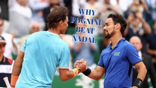 Why Fabio Fognini Destroyed Rafael Nadal  Monte Carlo 2019 Semifinals [upl. by Maze]