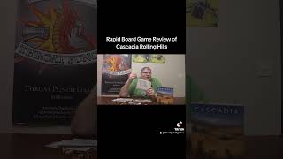 Rapid Board Game Review of Cascadia Rolling Hills [upl. by Ahseiyt]