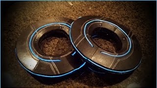 DIY Tron Identity Disc  Flynn Cosplay [upl. by Nilhtac]