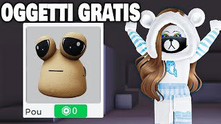 OGGETTI DI ROBLOX CHE PUOI OTTENERE GRATIS SENZA ROBUX [upl. by Nilatak206]