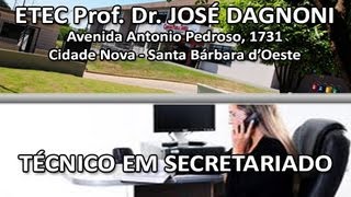 iAmigos  ETEC Prof Dr José Dagnoni  Técnico em Secretariado [upl. by Elicec]