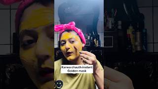 Karwa chauth instant face mask for glowing skin  shortsfeed karwachauth ytshorts [upl. by Jdavie]