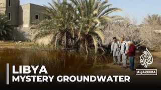 Mystery groundwater upsurge floods homes in Libyan coastal town [upl. by Latashia963]