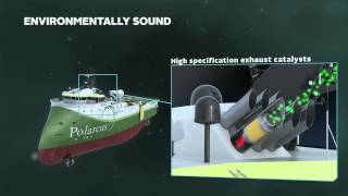 Polarcus Amani Next generation Seismic Vessel [upl. by Anig]