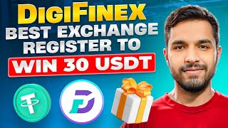 Register Win 30 Best Crypto Exchange DigiFinex [upl. by Cirle]