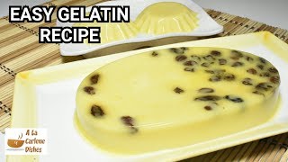 Gelatin Recipe Gelatin Dessert [upl. by Conover511]