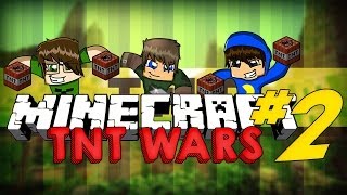 Minecraft GUERRA DE CANHÕES V2 2 TNT Wars [upl. by Yenattirb]