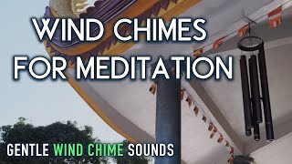 Wind chimes sound for meditation study and relax  Sleepy Wind Chimes [upl. by Anuayek]