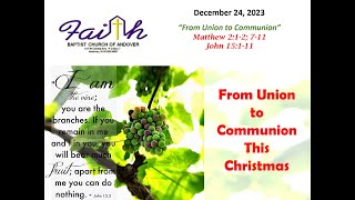 Sunday Service December 24 2023 [upl. by Storm375]