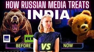 Reality of RUSSIAN media  What Russians actually think of INDIA  Karolina Goswami [upl. by Athalee]