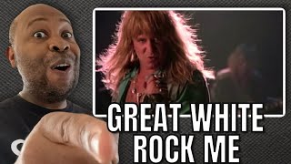 First Time Hearing  Great White  Rock On Reaction [upl. by Lamont128]