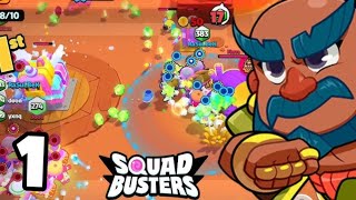 Squad Busters Gameplay Walkthrough Part 1  Tutorial iOS Android [upl. by Meeker]