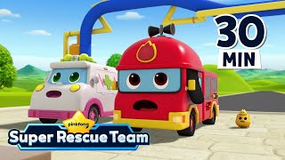 Best Fire Trucks Moments 🚒  Ready The Fire Trucks Day  More  Pinkfong Super Rescue Team [upl. by Fishman]