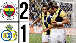 Fenerbahçe  USG Fenerbahçe  Union SaintGilloise [upl. by Runstadler]