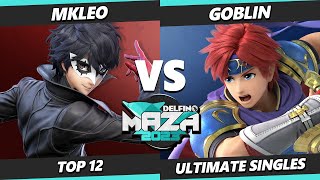 Delfino Maza 2023  MkLeo Joker Pyra Mythra Vs Goblin Roy Smash Ultimate  SSBU [upl. by Eulalia658]