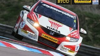 BTCC Highlights  Thruxton  2013 [upl. by Alilahk77]