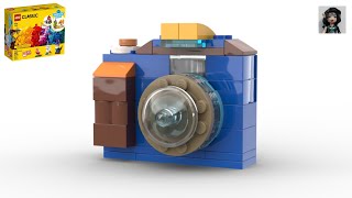 CAMERA Lego classic 11013 ideas How to build [upl. by Smaj732]