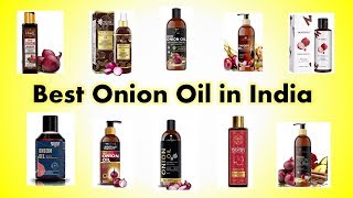 Best Onion Oil in India with Price 2021  Best Onion Oils For Hair Growth [upl. by Tommi]