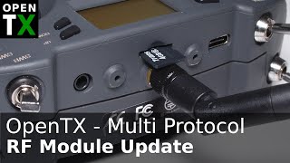 OpenTX How to update the internal RF Multi Protocol Module FrSky does not bind fix [upl. by Einatirb]