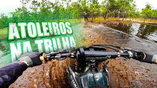 ATOLEIROS E AREIA NA TRILHA DE MOTO [upl. by Kristyn]