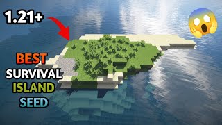 Best survival island seed in Minecraft 121 🔥 [upl. by Hairacaz594]