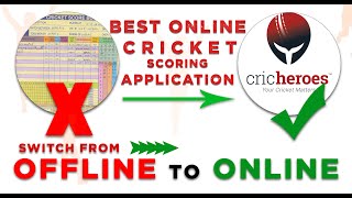 Worlds Best Free Online Cricket Scoring Application  CricHeroes  For Grassroot Cricket Organizers [upl. by Aland632]