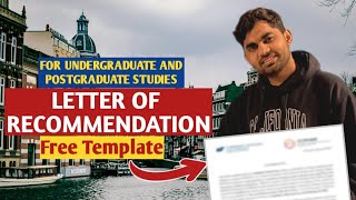 How to Write Letter of Recommendation to win any Scholarship [upl. by Sirovat192]