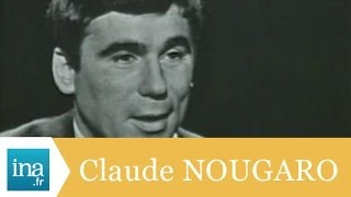 La 1ère télé de Claude Nougaro en 1957  Archive INA [upl. by Groeg889]