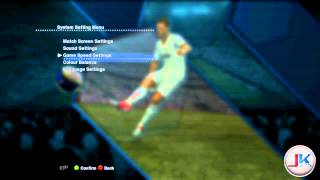 PES 2013 First Demo  Unlock tool  setting saver preview [upl. by Anaeirb650]