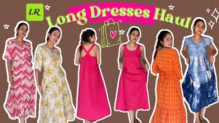 Modest Long Dresses Haul  Affordable Dress Haul  starting at Rs 429 Limeroad Honest Review [upl. by Eitac227]